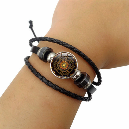 Glass Buckle Charm Bracelets