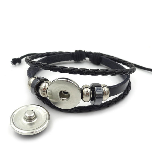 Glass Buckle Charm Bracelets