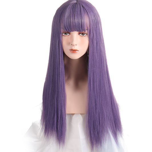 Air Bangs Human Hair Wigs