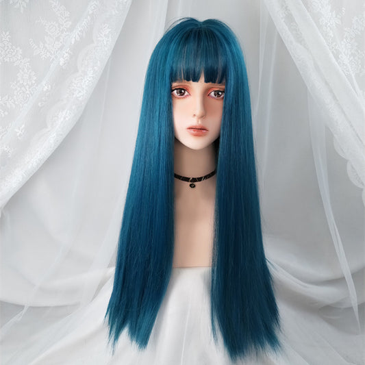 Air Bangs Human Hair Wigs